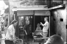 1971 - Stanley Village street barber