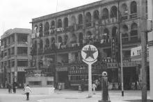 Hong Kong, residential street scene