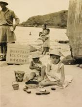 Dairy Farm vendor at the beach