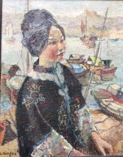 "Lady of the Sampans" by Constantin Kluge