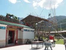 Tung Chung scaffoldings, after Ragasa