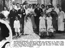 Wedding ofJohn Shea and Gertrude Chan