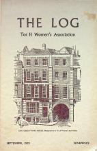 Mildred Dibden in The Log, Toc H Women's Association - page 1 of 3