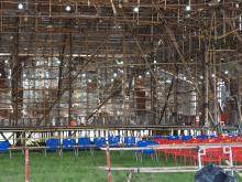 Hau Wong Birthday celebration scaffolding, Tung Chung