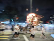 Fire Dragon Dance, Pokfulam Village, the day bvefore Mid-Autumn Festival