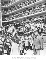 Princess Alexandra at So Uk Estate, 1961