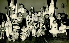 1954 Kowloon Docks children's fancy dress party