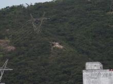 Two transmission Pylons dismantled