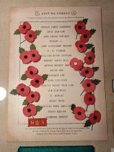 Memorial Name List WW2 Hong Kong Scouts