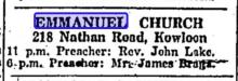 1935 Emmanuel Church, hk sunday herald