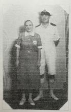 1941 - Nurse Olga Ferrier, ANS & W/O Vivian Ferrier, HKRNVR