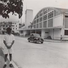 Queen Elizabeth II Youth Centre, looking south, 1958