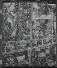 Aerial photo, 1949, shows lower half of Kowloon Tong Garden City Estate