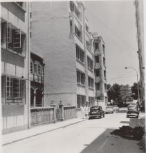 Austin Avenue, looking towards Chatham Road, 1958