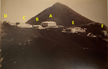 Buildings at mount Kellet