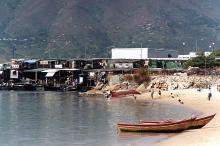 Castle Peak beach unknown house