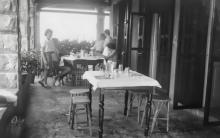 House #27 verandah, Cheung Chau