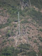 Demolition in progress