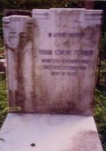 1951 - grave marker for Vivian Edmund Ferrier