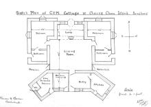 House 10 Cheung Chau, architect's ground plan 1912