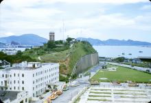 Signal Hill - QE2 procession 1953