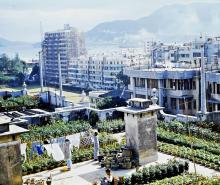 1957 Overlooking Tak Shing Street