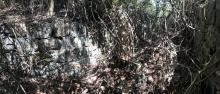 Firing range trench, probably for the targets