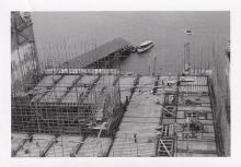 Union House (later called Swire House) under construction