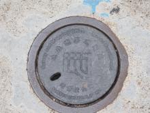 Bowl size cover for survey control point