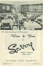 1950s Savoy Restaurant & Night Club, Central