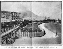 Canton-Kowloon Railway-Flying Dragon Express Train