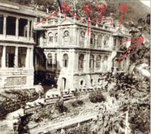 Architectural features of 29 Conduit Road used to identify it in a 1906 panorama of Hong Kong