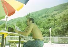 Terry Martin from Ned Kelly’s Last Stand in Ashley Road