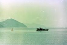 On the water