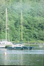 On the water