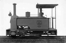 KCR Hudswell Clarke 0-4-0 tank locomotive (narrow gauge)  