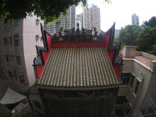 Lo Pan Temple, from the back and above