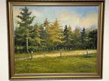 oil painting-Autumn Rowollan Down