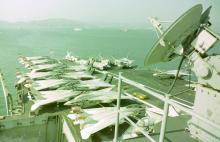 Flight deck & aircraft, USS Enterprise