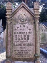 Ellen Petersen's grave 2