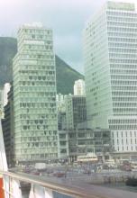View from the ferry to Lantau