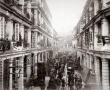 interesting view of street life