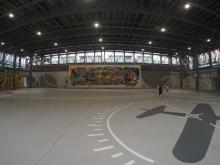 Interior, Former RAF Hanger rebuild