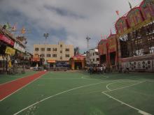 Preparation for Cheung Chau Bun Festival