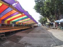Preparation for Cheung Chau Bun Festival