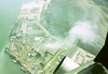 Wessex helicopters in-flight view
