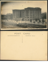 1928 The Peninsula Hotel Real Photo Post Card