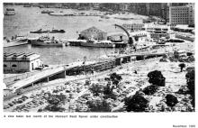 Harcourt road flyover construction + naval base mooring basin-1965