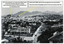 Kowloon Tong HSBC flats to be removed + adjacent hill circa 1957