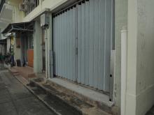 Flood Barrier at the store front